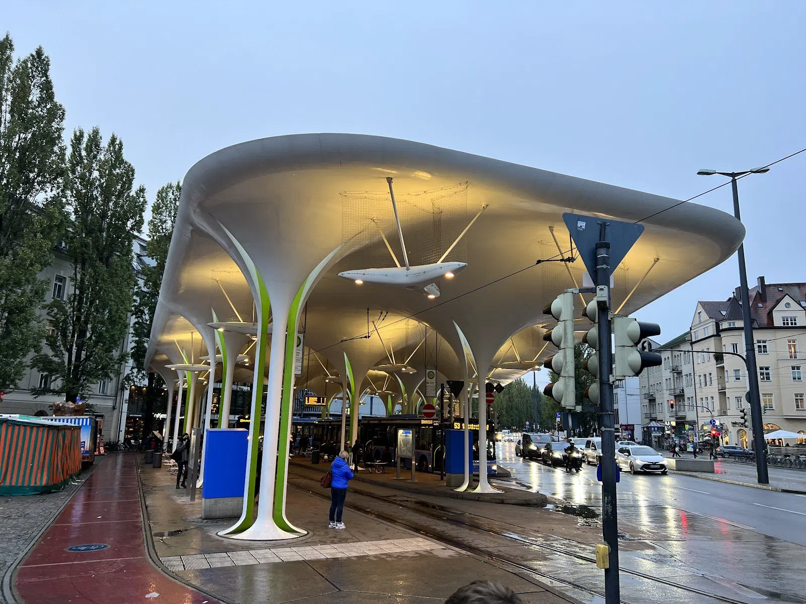 Leopoldstraße (Schwabings boulevard, Siegestor til Münchner Freiheit), München